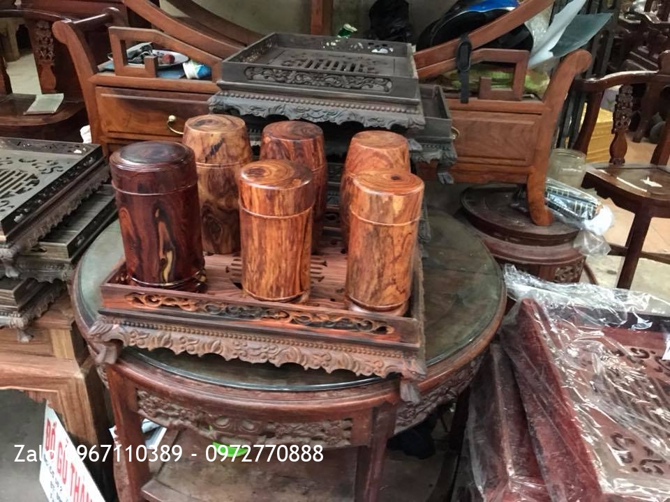Khay Trà Gỗ Trắc,Mun,Hương ,Hộp Trà Gỗ Cẩm Lai.