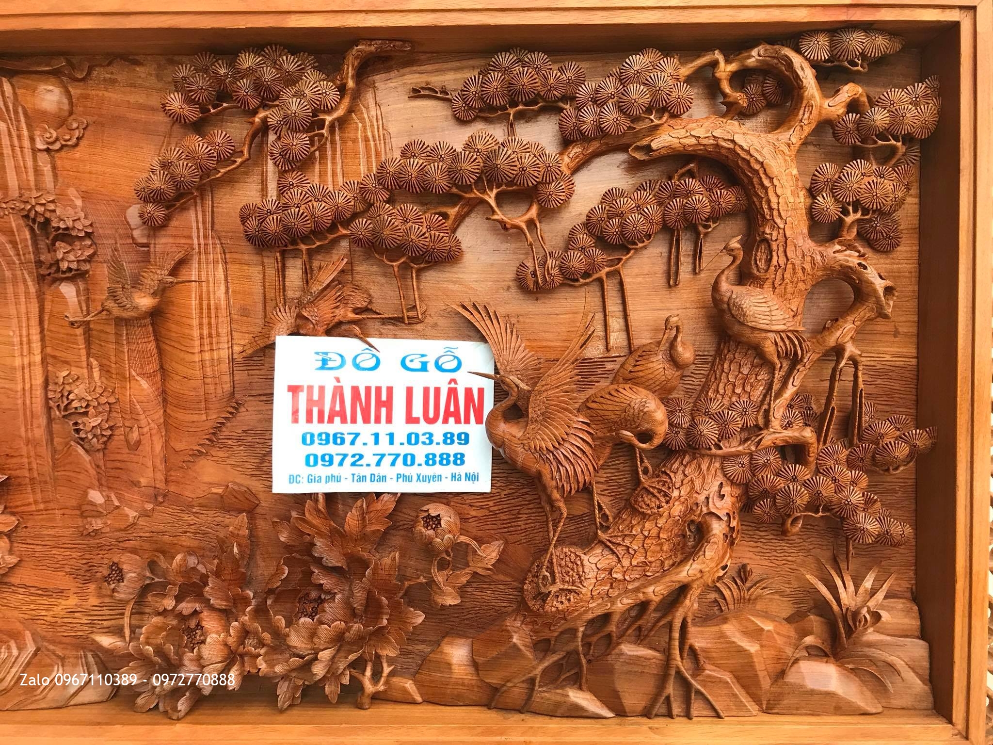 Tranh Bốn Mùa,Sơn Thuỷ Hữu Tình Gỗ Hương Đá.