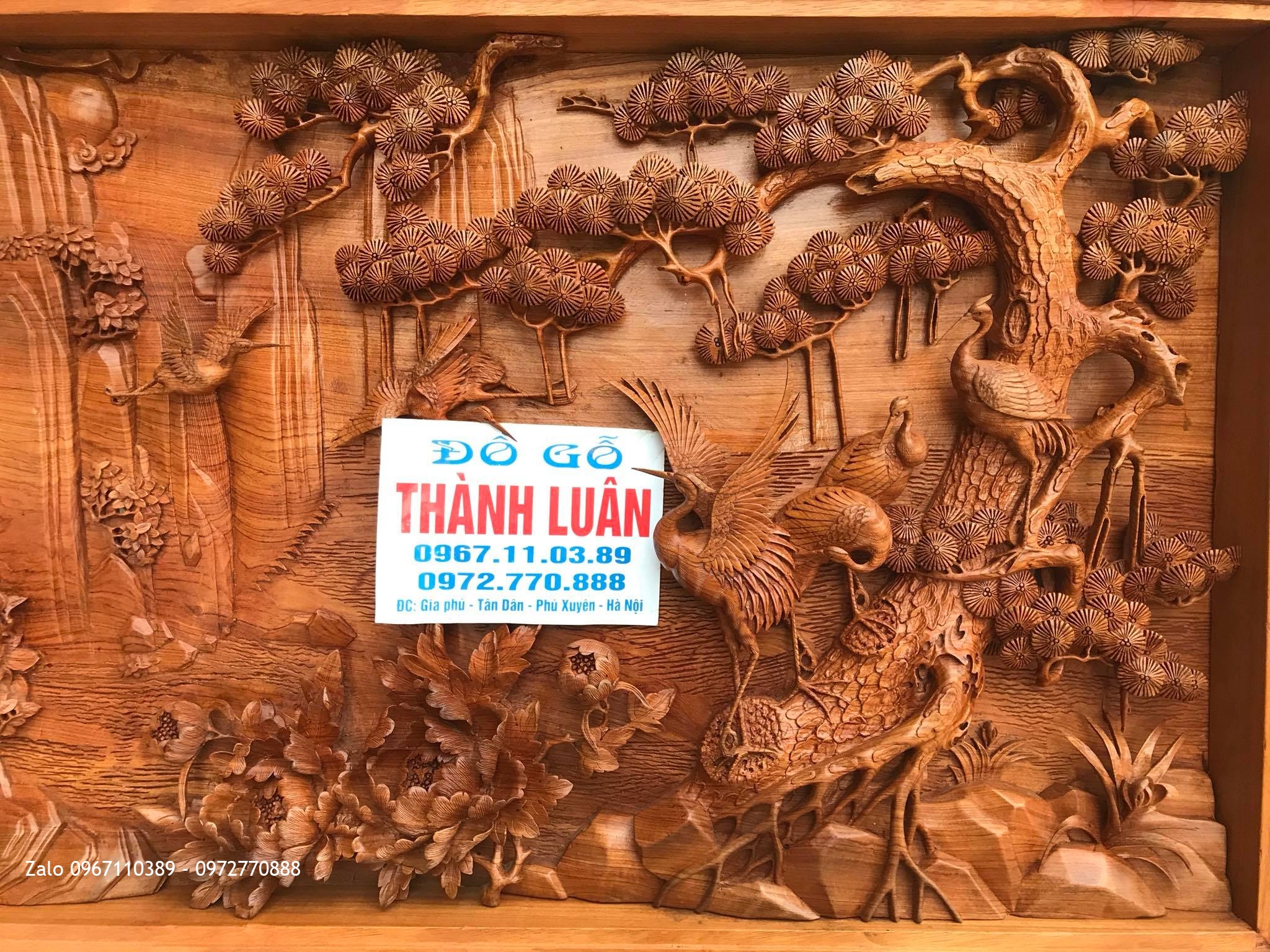 Tranh Bốn Mùa,Sơn Thuỷ Hữu Tình Gỗ Hương Đá.