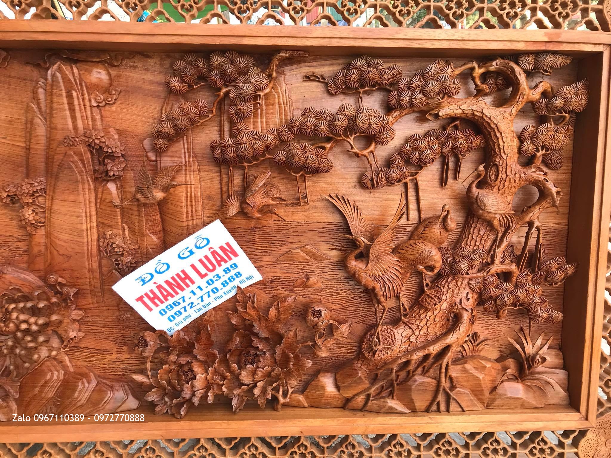 Tranh Bốn Mùa,Sơn Thuỷ Hữu Tình Gỗ Hương Đá..