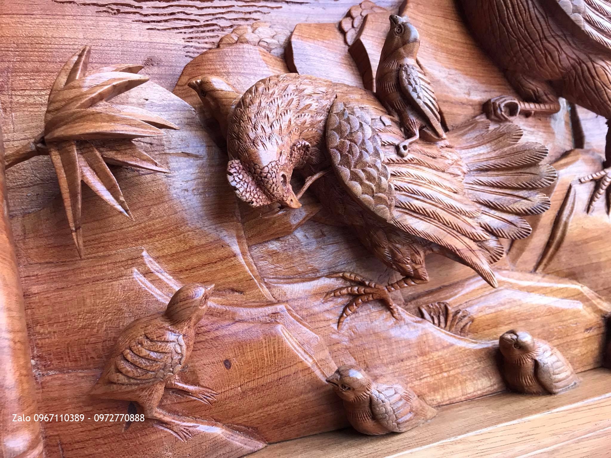 Tranh Bốn Mùa,Sơn Thuỷ Hữu Tình Gỗ Hương Đá.:.