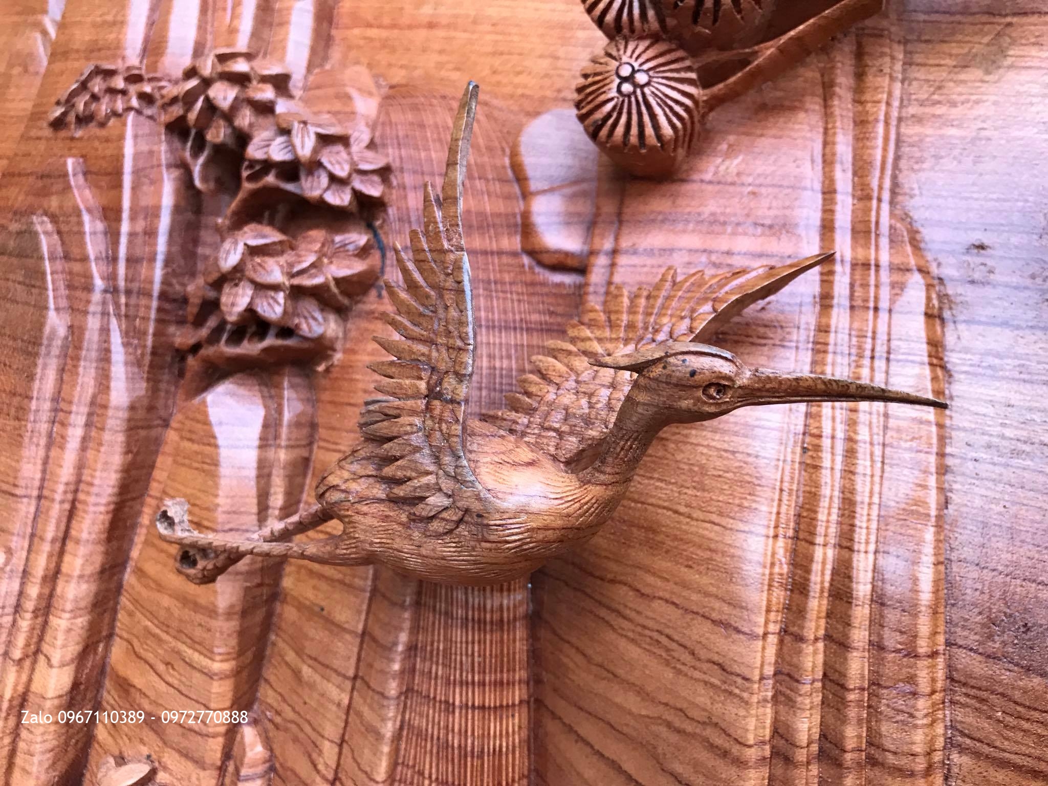 Tranh Bốn Mùa,Sơn Thuỷ Hữu Tình Gỗ Hương Đá:.