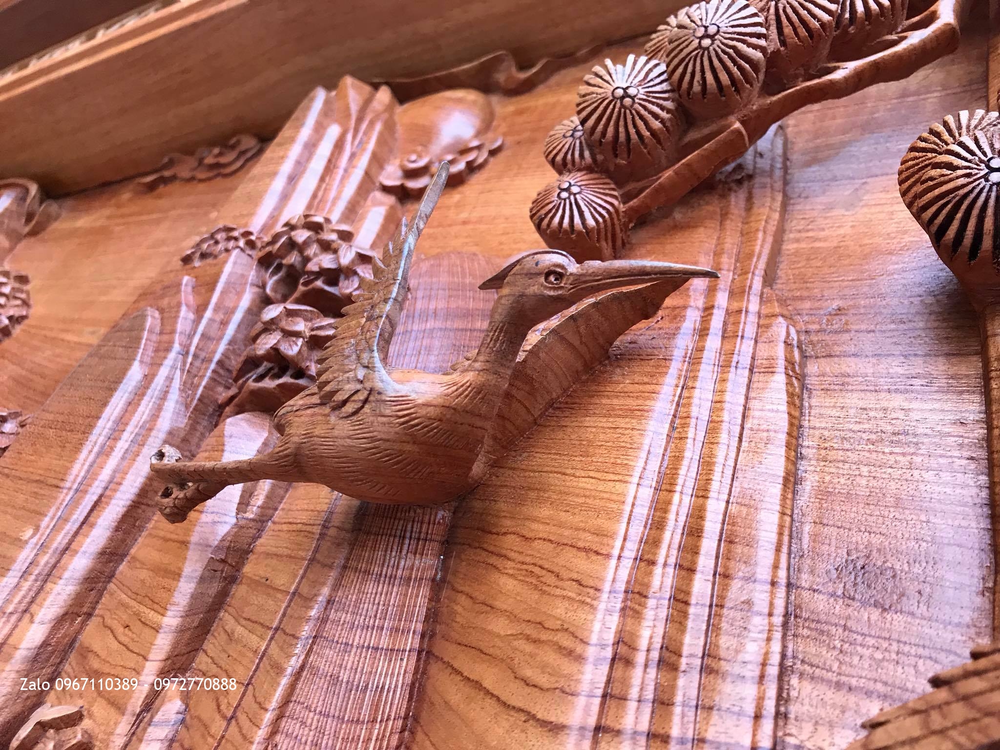 Tranh Bốn Mùa,Sơn Thuỷ Hữu Tình Gỗ Hương Đá::.