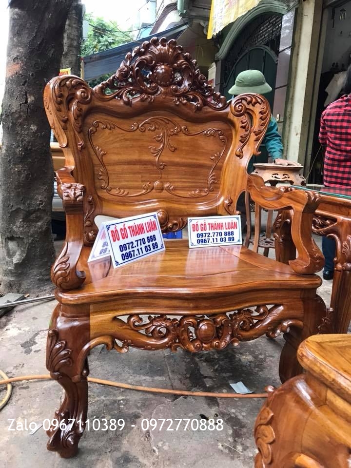 Bộ Lu-i Gỗ Gụ Ta Quảng Bình Gồm 8 Món. Khách Hải Phòng.