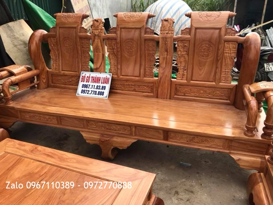 Bộ Tần Thủy Hoàng Gỗ Gõ Đỏ Nam Phi Gồm 12 món. Khách Daklak,.