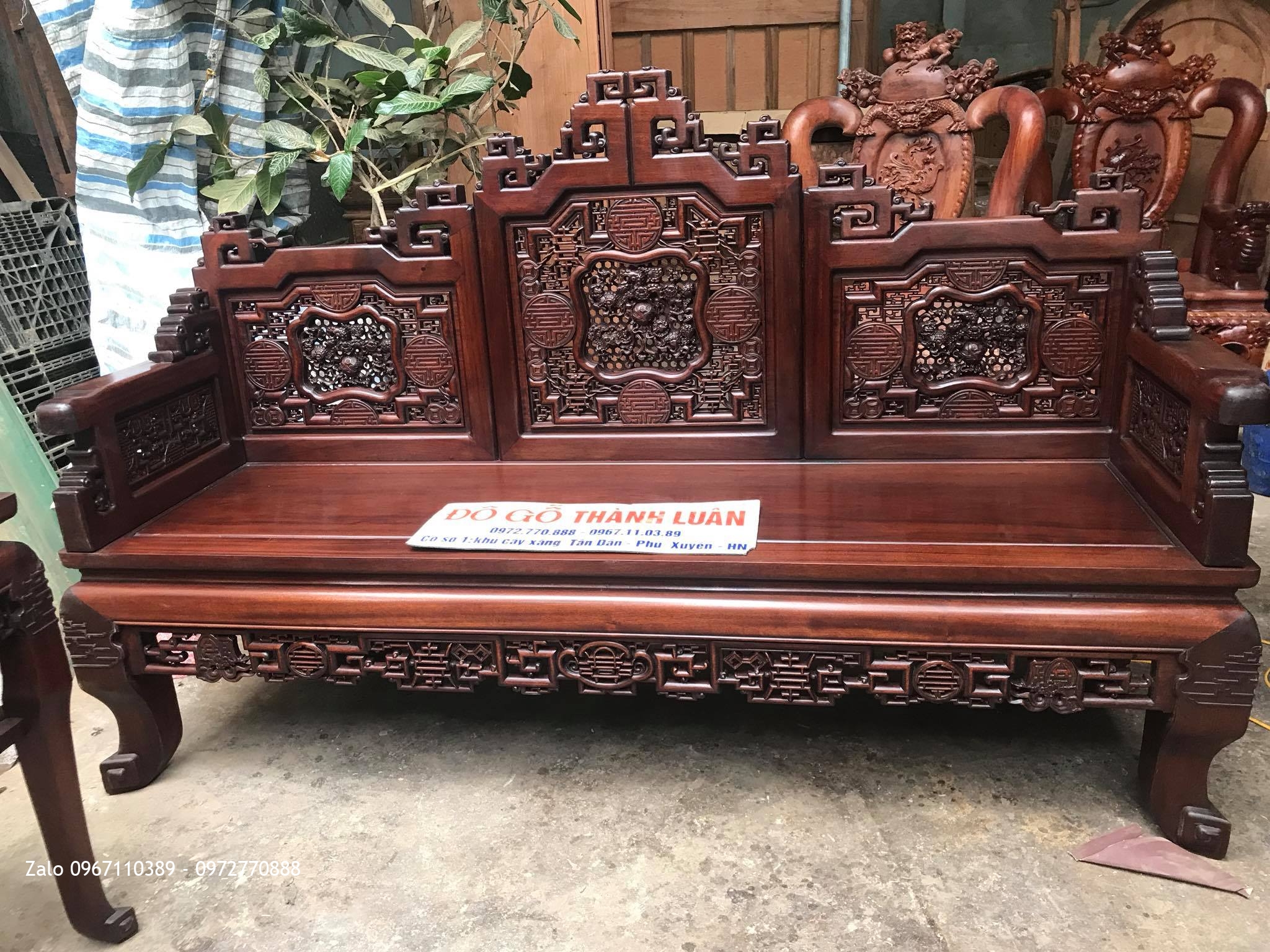 Trường Kỷ Huế Ngũ Lân Gỗ Gụ Siêu Khủng. Khách Hưng Yên,.