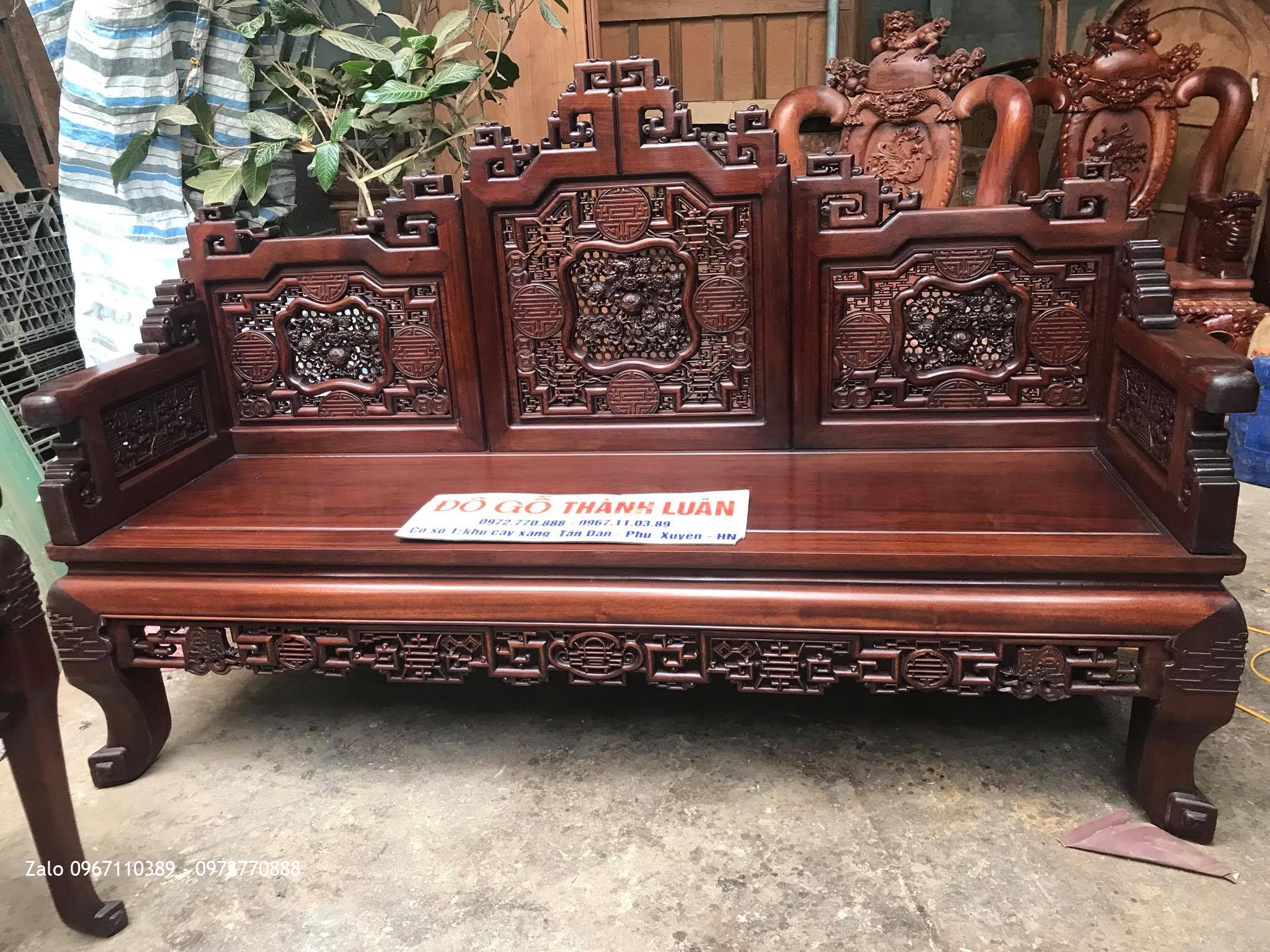 Trường Kỷ Huế Ngũ Lân Gỗ Gụ Siêu Khủng. Khách Hưng Yên.: