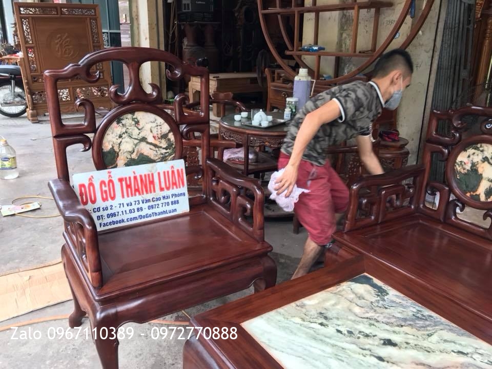 Bộ Móc Mỏ Gỗ Gụ Mật. Khách Hải Phòng,