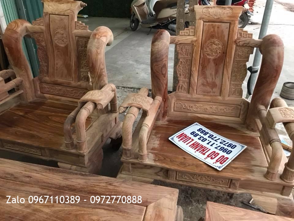 Bộ Tần Thủy Hoàng Gỗ Hương Vân Đỏ Nam Phi