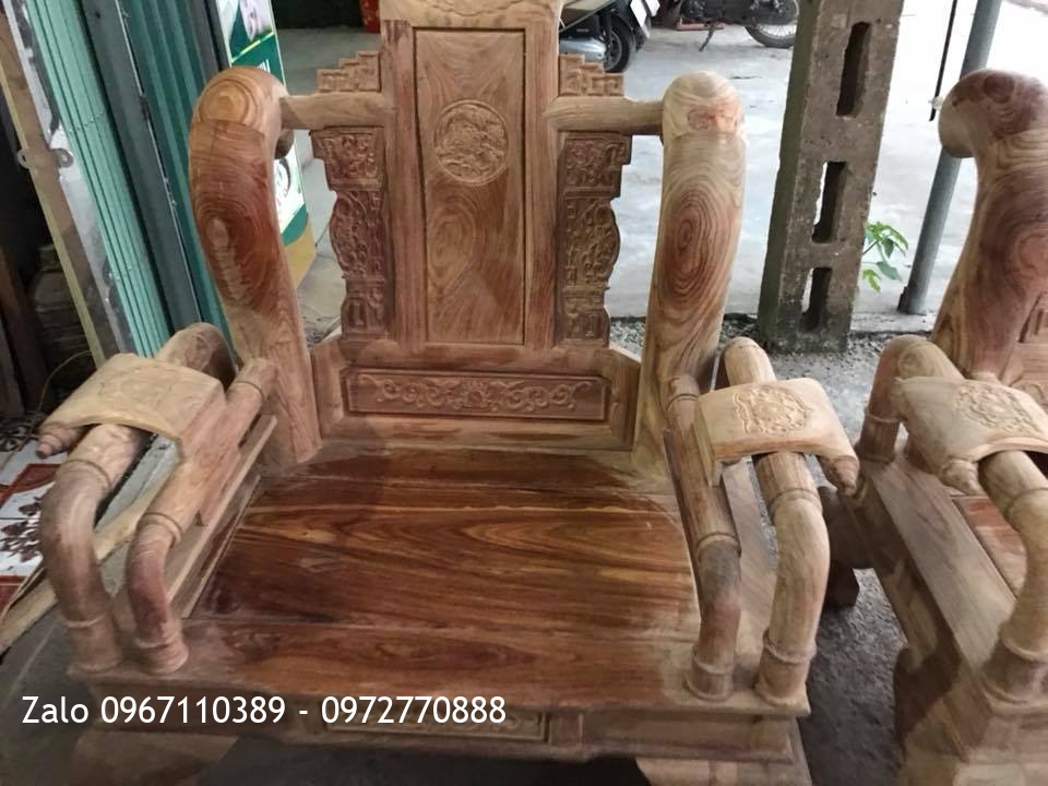 Bộ Tần Thủy Hoàng Gỗ Hương Vân Đỏ Nam Phi. .