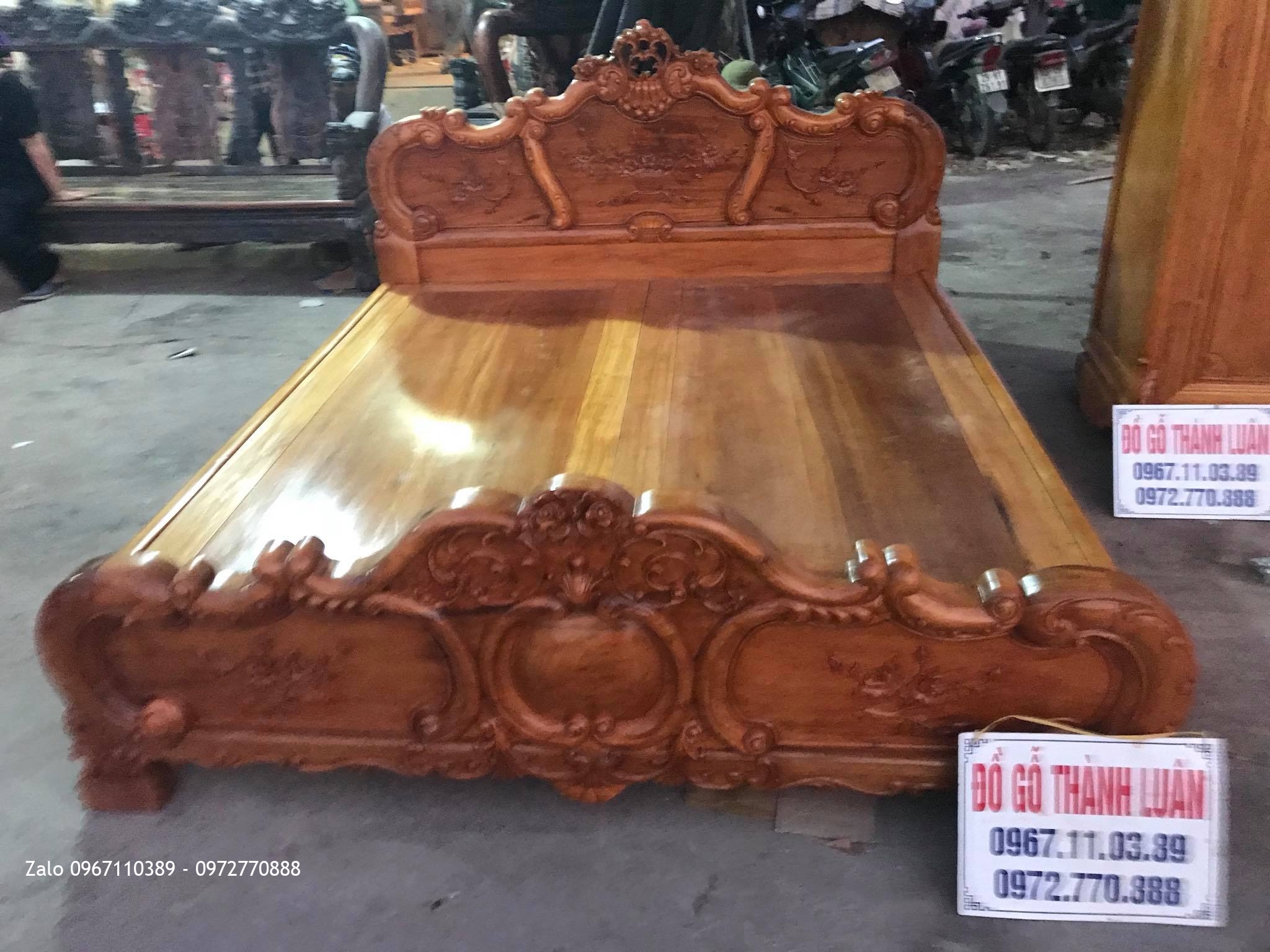 Giường, Tủ Áo Gỗ Gụ. A Tuấn Anh Hà Nộ.