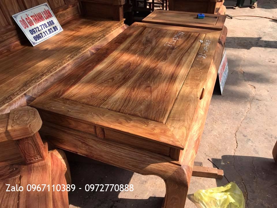 Bộ Ghế Như Ý Đầu Voi Gỗ Hương Vân Đỏ.,