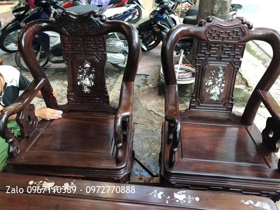 Bộ Minh Quốc Triện Gỗ Gụ Ta