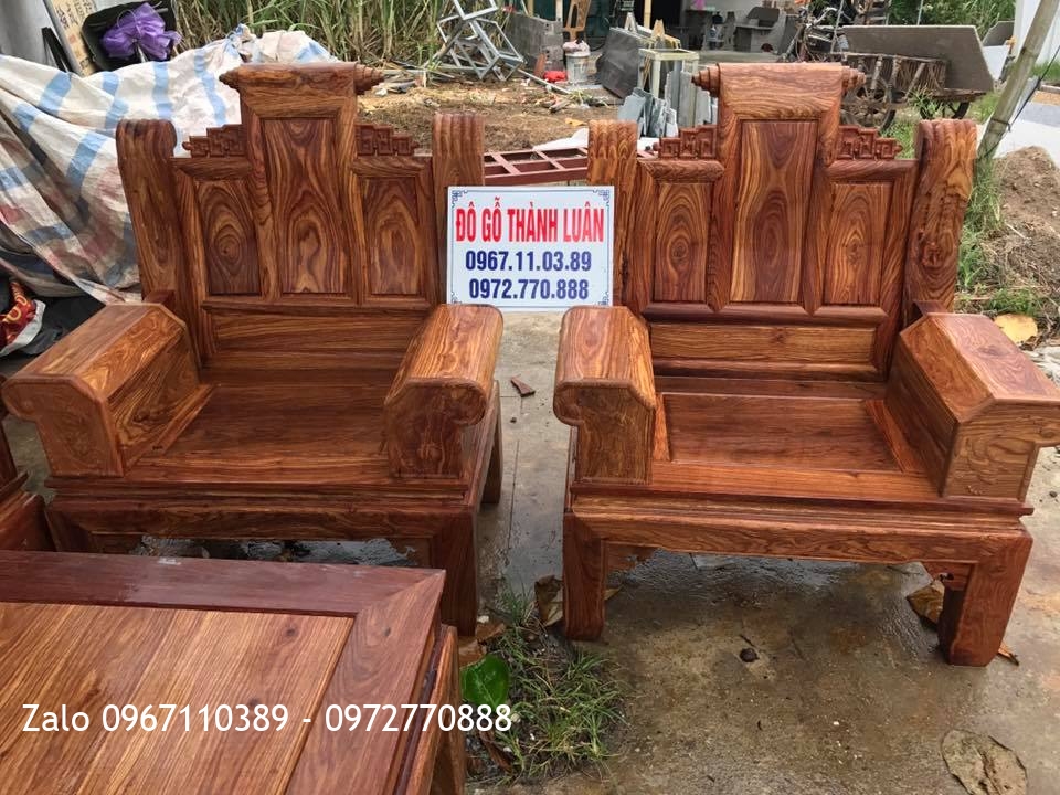 Bộ Âu Á Hộp Hương Vân Đỏ Nam Phi 6 Món.