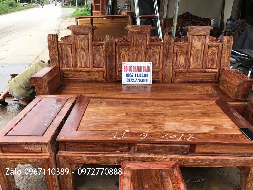 Bộ Âu Á Hộp Hương Vân Đỏ Nam Phi 6 Món.-