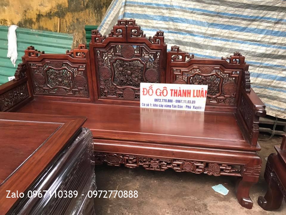 Kệ Tivi, Bộ Trường Kỷ Huế Ngũ Lân Gỗ Gụ,.