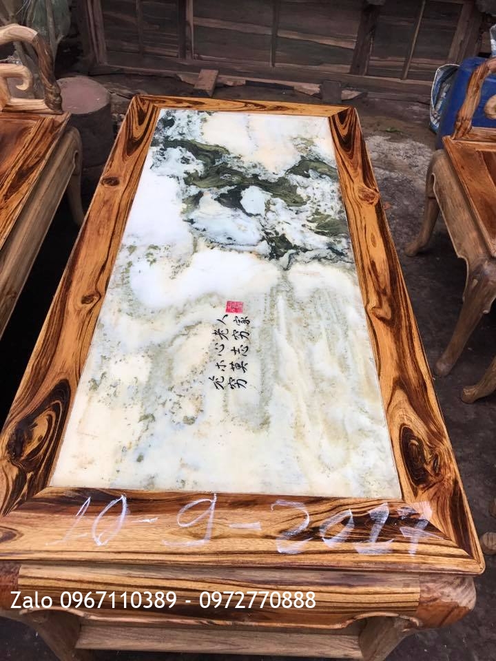 Bộ Ghế Móc Mỏ Gụ Ta Quảng Bình. 6 Món.:.