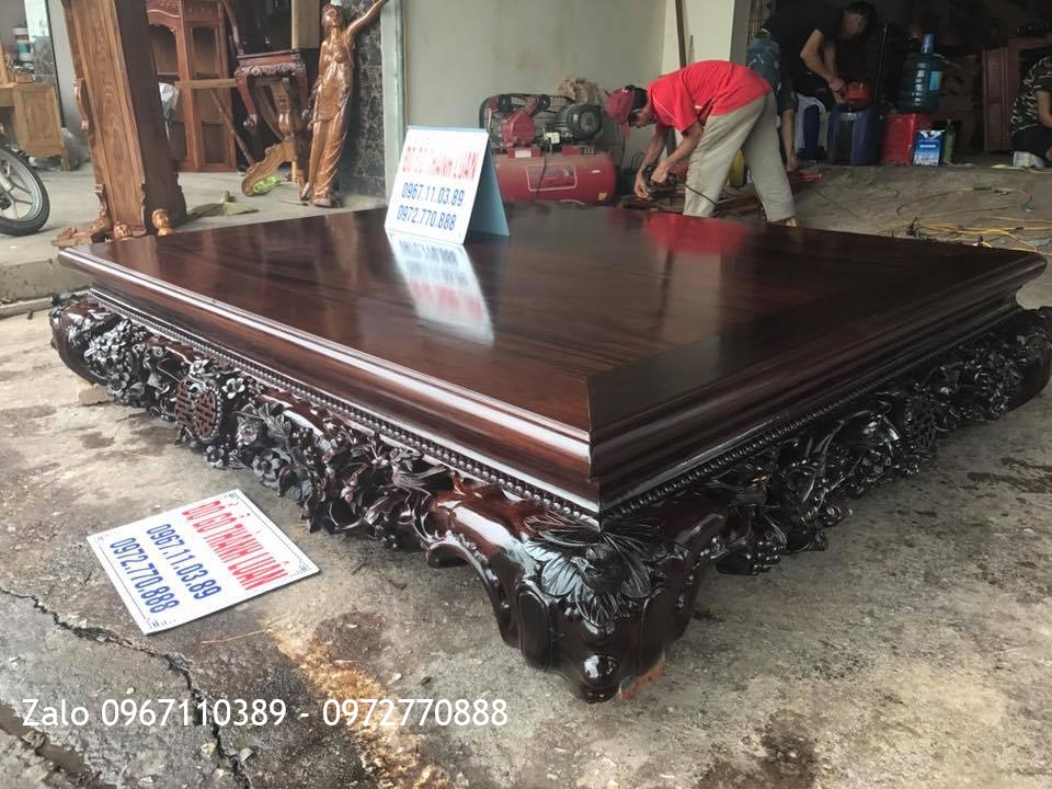 Sập Lùn (THẬP ĐIỂU QUẦN MAI GỖ GỤ TA QUẢNG BÌNH) VÍP. Khách Hà Nội.