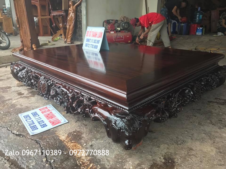 Sập Lùn (THẬP ĐIỂU QUẦN MAI GỖ GỤ TA QUẢNG BÌNH) VÍP. Khách Hà Nội.
