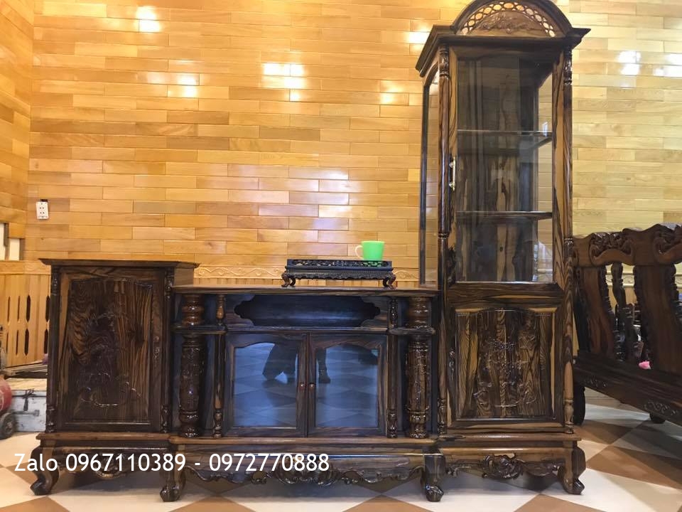 Bộ Cuốn Thư Câu Đối Gỗ Gụ. Khách Hải Dương;