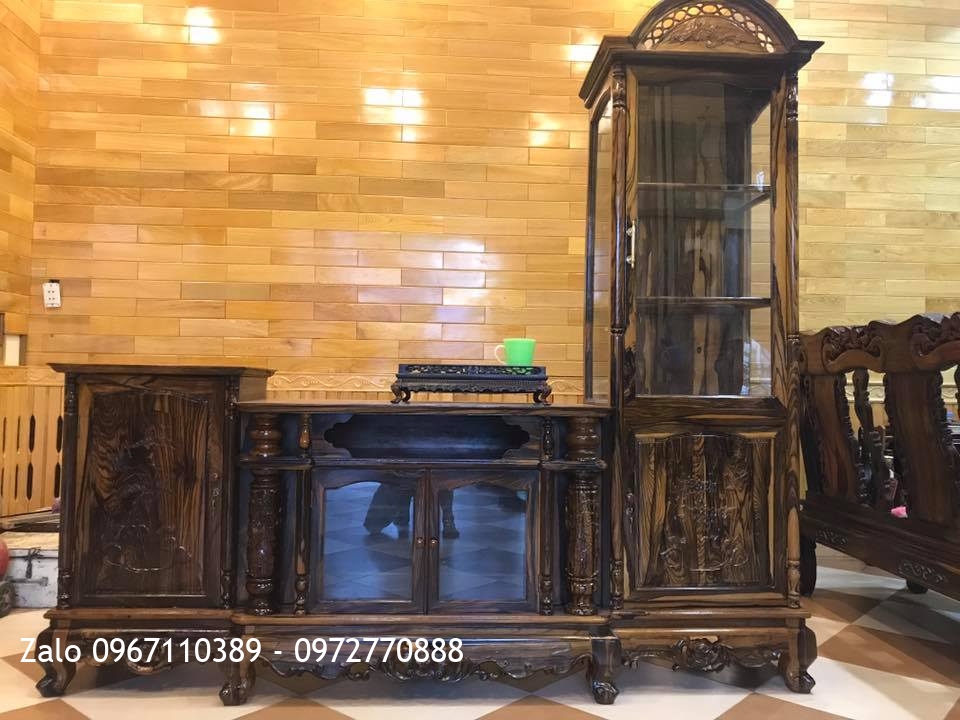 Bộ Cuốn Thư Câu Đối Gỗ Gụ. Khách Hải Dương::.