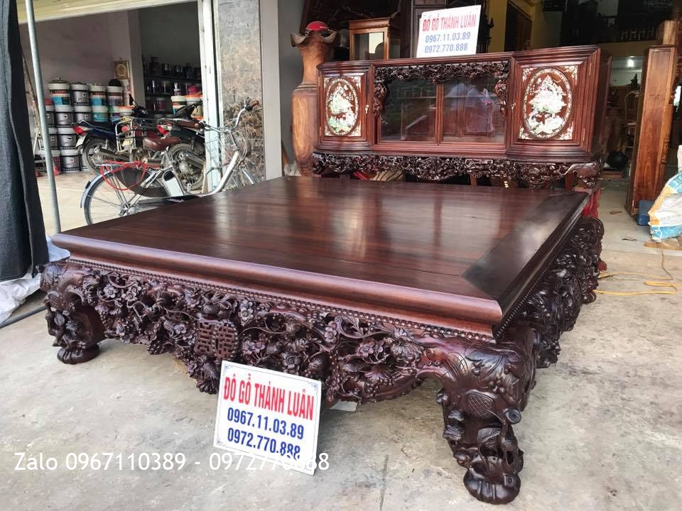 Sập Gụ Tủ Chè VÍP.  Chú Thiệu Đông Anh HN
