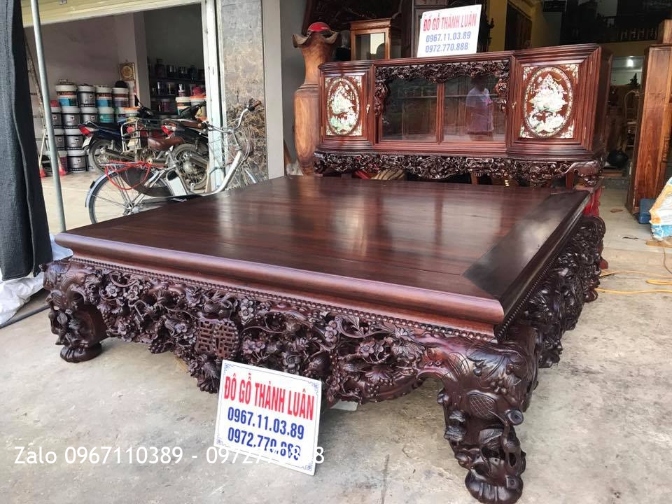 Sập Gụ Tủ Chè VÍP.  Chú Thiệu Đông Anh HN.