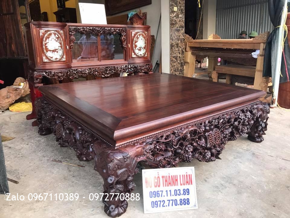 Sập Gụ Tủ Chè VÍP.  Chú Thiệu Đông Anh HN.