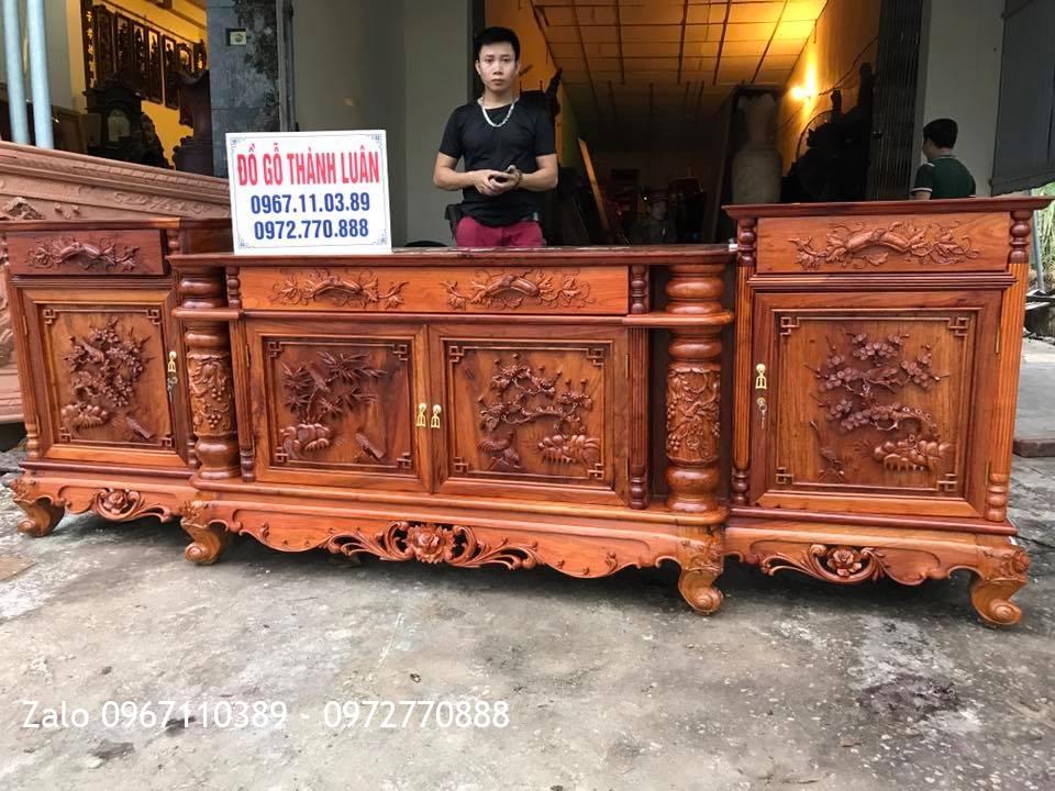 VIP Bàn Ghế Quốc Triện, Kệ Tivi Gỗ Hương Đỏ. Chú Hùng Yên Bái::..