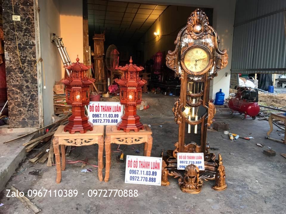 ng Hồ Gỗ Mun, Đôi Đèn Gỗ Hương Đỏ. Khách Vũng Tàu.