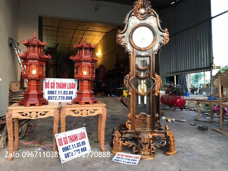 ng Hồ Gỗ Mun, Đôi Đèn Gỗ Hương Đỏ. Khách Vũng Tàu.