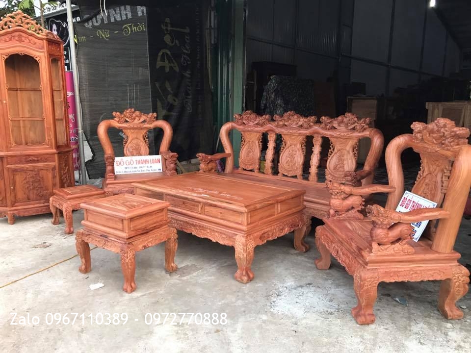 Bộ Minh Quốc Nghê Hương Đá Đỏ C12.6 Món.