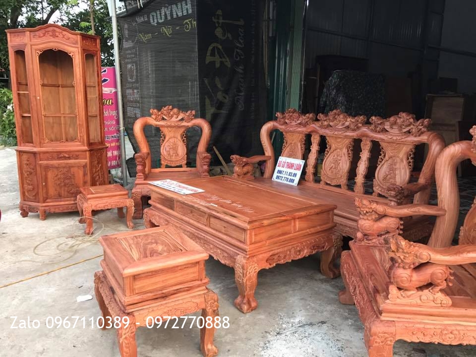 Bộ Minh Quốc Nghê Hương Đá Đỏ C12.6 Món.: