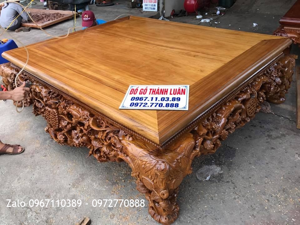 2 Sập Thập Điểu Quần Mai Gỗ Gụ và Gỗ Cẩm Nam Phi. Khách Hà Nội...