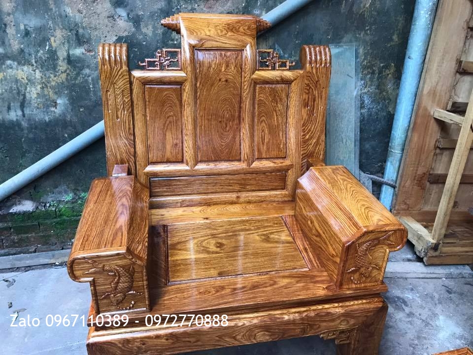 Bộ Ghế Âu Á Hộp Gỗ Hương Vân Đỏ Nam Phi. Khách Đông Anh HN:.