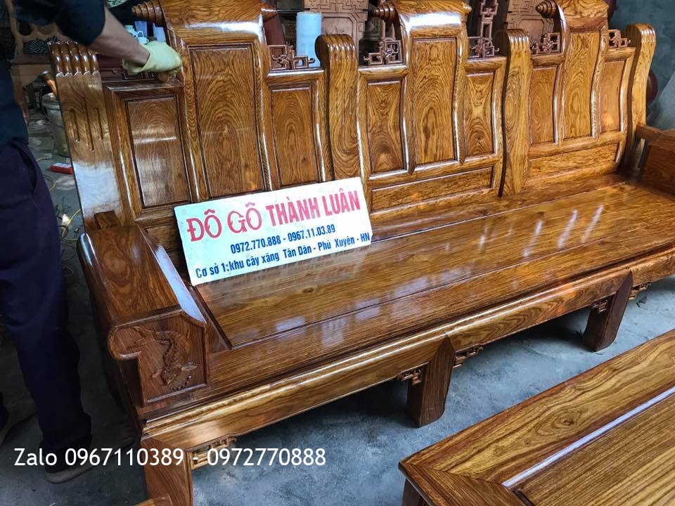 Bộ Ghế Âu Á Hộp Gỗ Hương Vân Đỏ Nam Phi. Khách Đông Anh HN:.