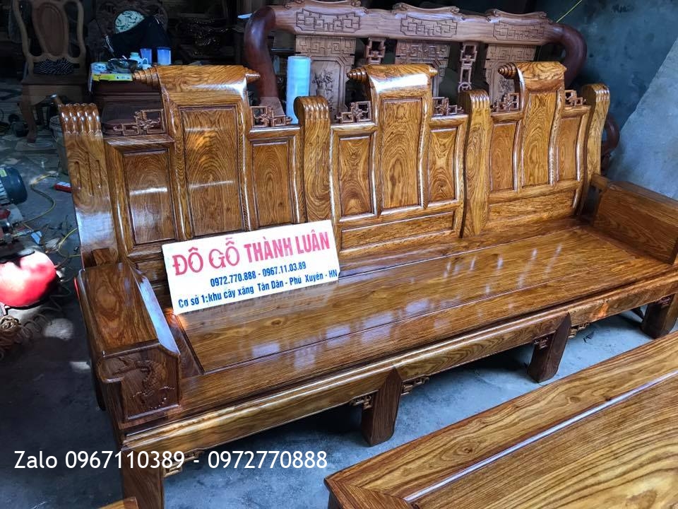 Bộ Ghế Âu Á Hộp Gỗ Hương Vân Đỏ Nam Phi. Khách Đông Anh HN:.