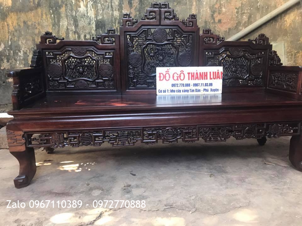 Trường kỷ Huế Ngũ Lân Gỗ Gụ. Khách Thanh Hoá:.