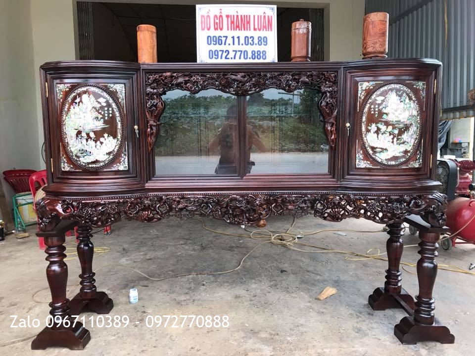 VIP Tủ Chè Gỗ Gụ Ta Quảng Bình. Khách Xã Đàn Hà Nội.