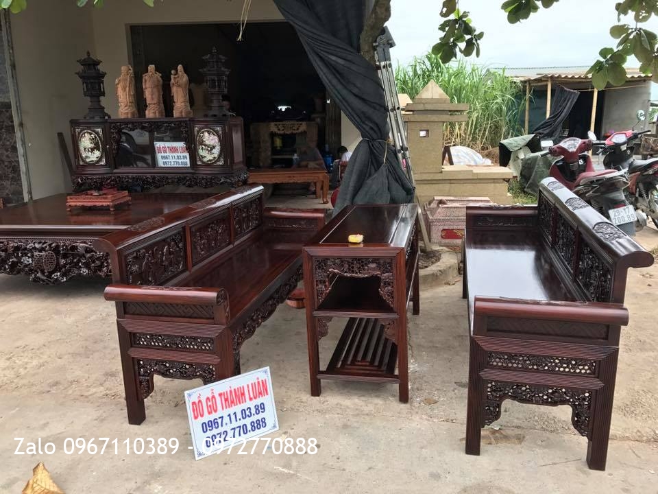 Sập Gụ, Tủ Chè, Trường Kỷ Gỗ Gụ Ta Quảng Bình. Khách Hà Nội@