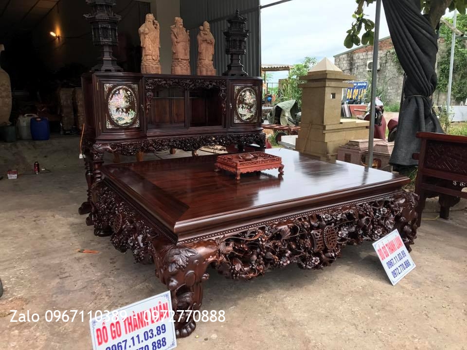 Sập Gụ, Tủ Chè, Trường Kỷ Gỗ Gụ Ta Quảng Bình. Khách Hà Nội::.