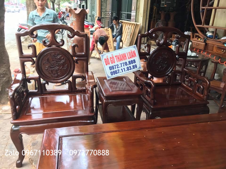 Bộ Móc Mỏ 8 Món Gỗ Gụ. Khách Ninh Bình,