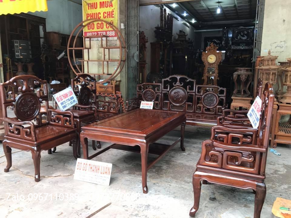 Bộ Móc Mỏ 8 Món Gỗ Gụ. Khách Ninh Bình,:.