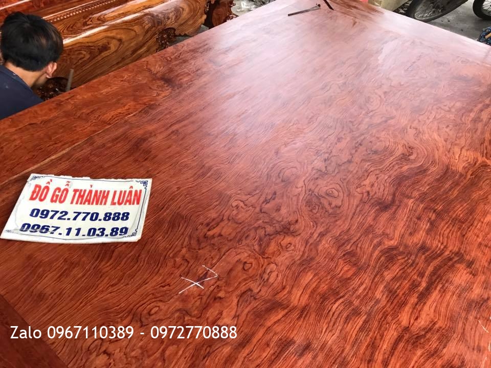 Sập Cẩm Lai Mặt 1 Lá Đặc Sắc( Số 7).