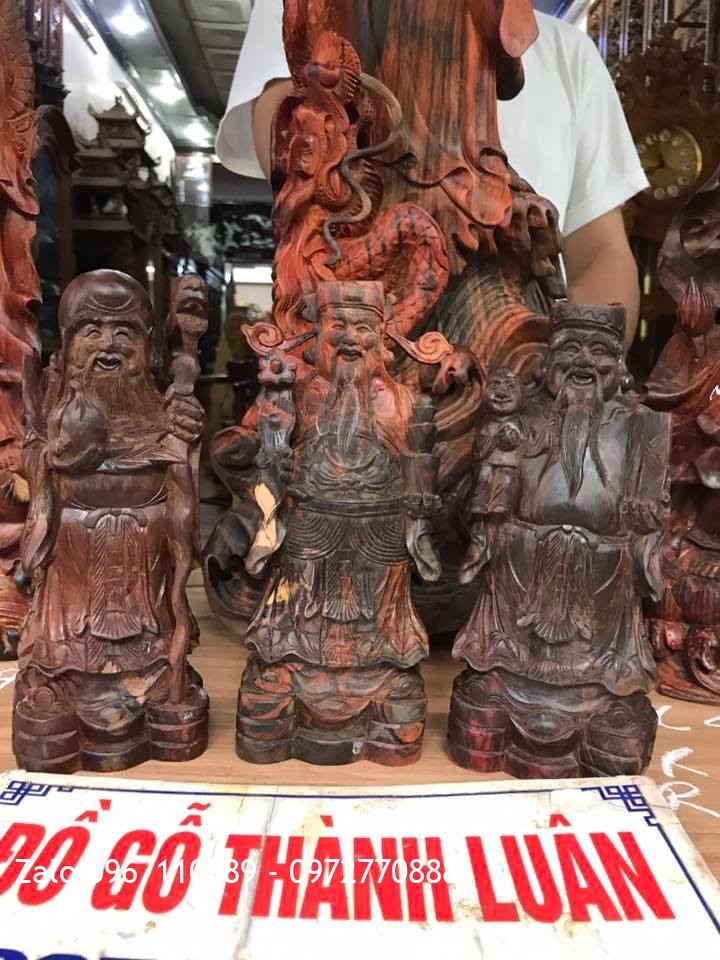 Tượng Phật Bà, Đạt Ma Sư Tổ, Tam Đa Gõ Trắc Và Gỗ Sưa,