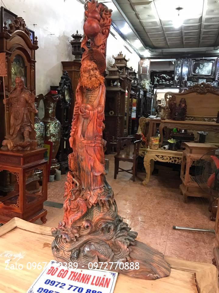 Tượng Phật Bà, Đạt Ma Sư Tổ, Tam Đa Gõ Trắc Và Gỗ Sưa.