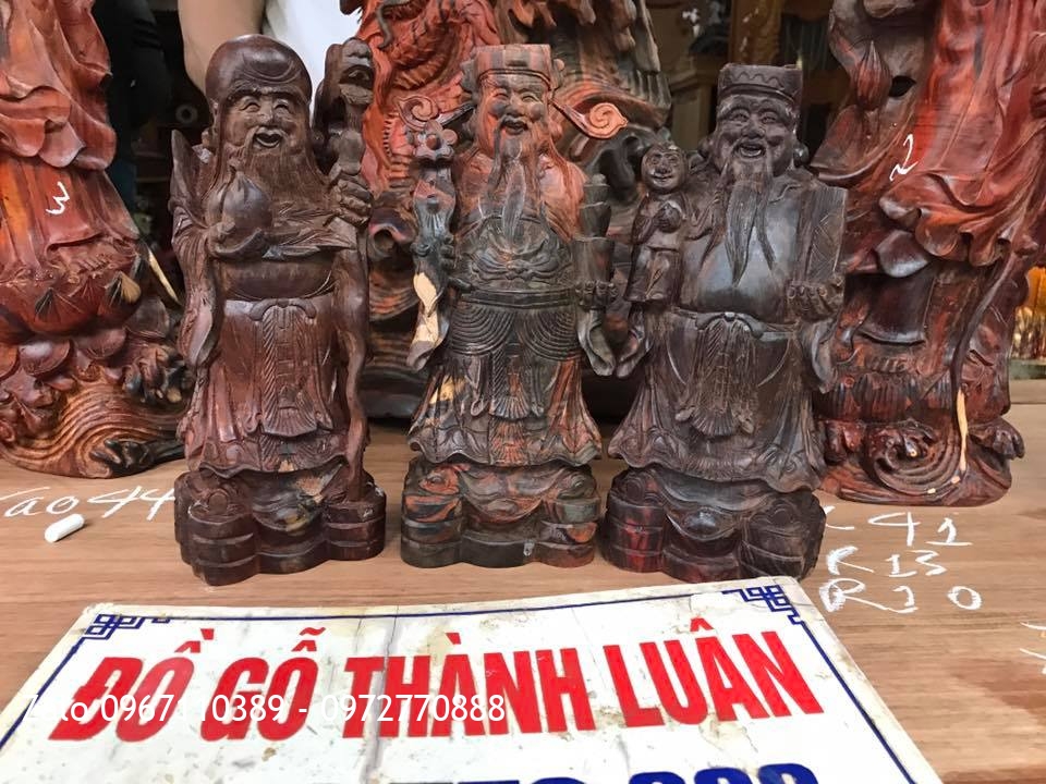 Tượng Phật Bà, Đạt Ma Sư Tổ, Tam Đa Gõ Trắc Và Gỗ Sưa:.