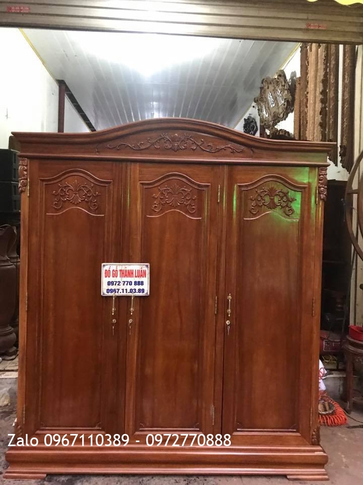 Giường, Tủ Áo Gỗ Hương Đỏ,