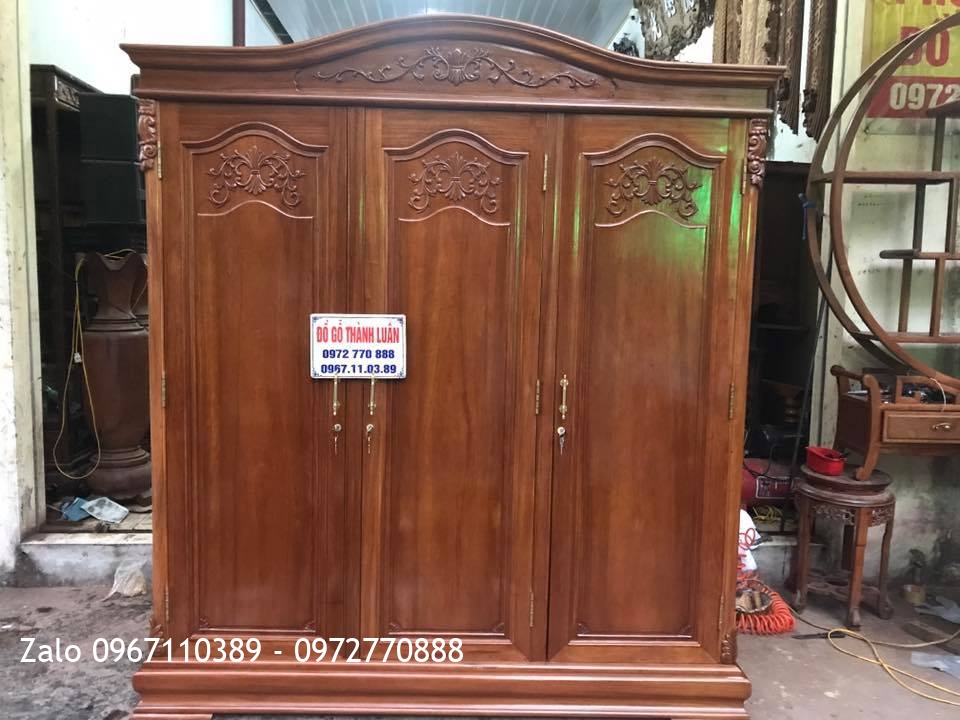 Giường, Tủ Áo Gỗ Hương Đỏ..