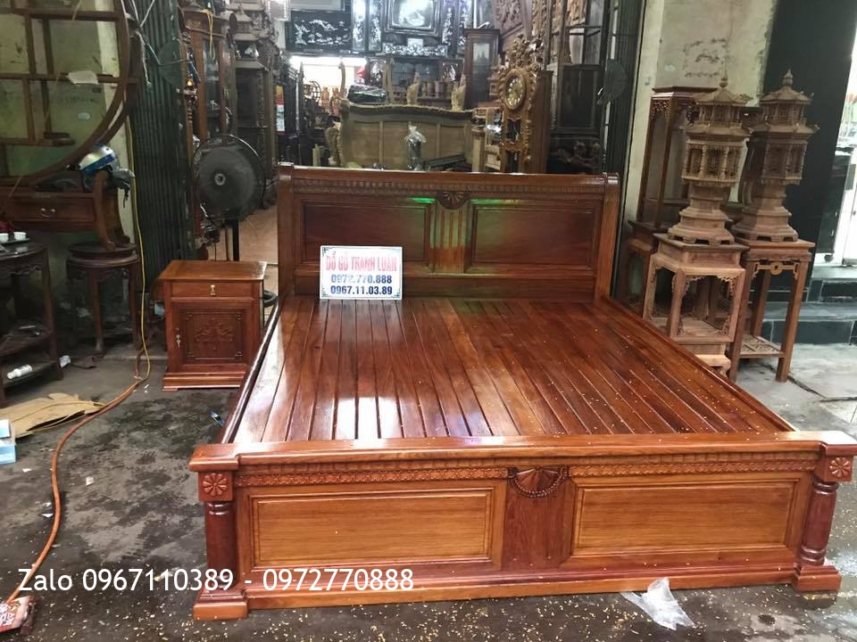 Giường, Tủ Áo Gỗ Hương Đỏ:.